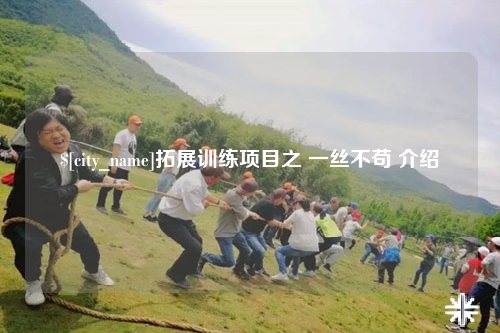 那曲拓展训练项目之 一丝不苟 介绍